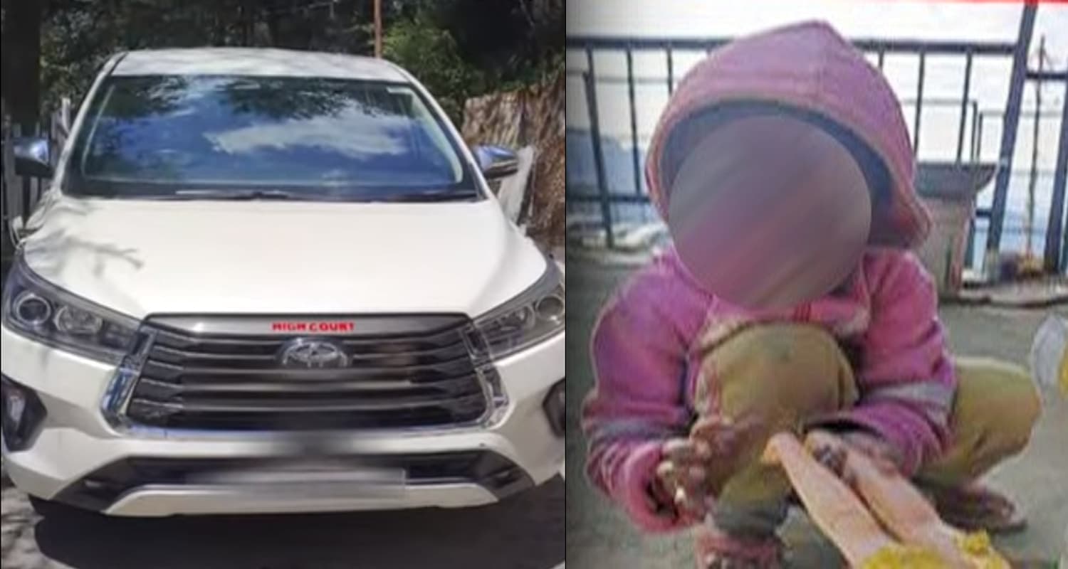 Government vehicle driver crushes 3 year old girl shimla himachal