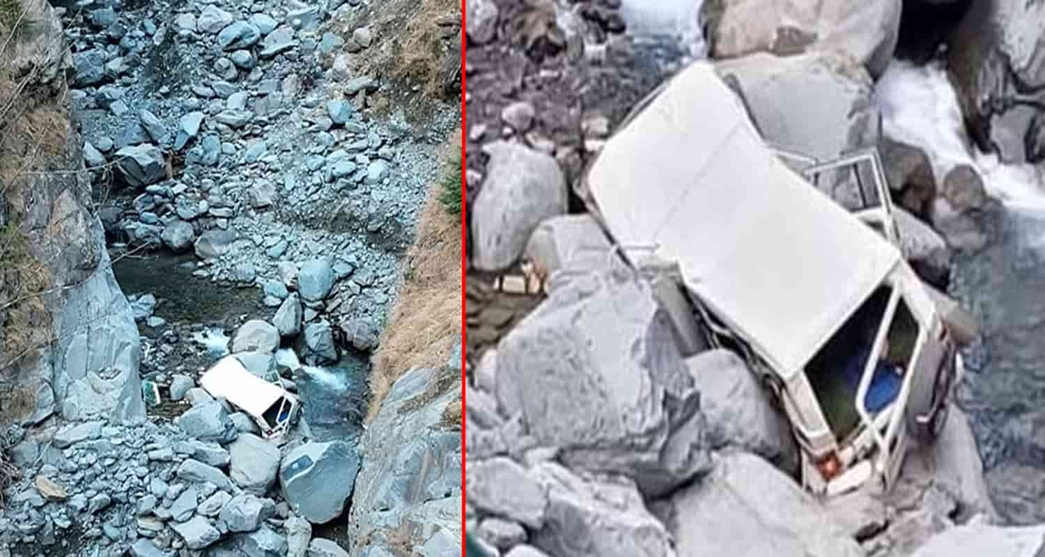 "चंबा में बोलेरो गाड़ी गिरी, दो युवकों की मौत, दो गंभीर घायल"
Chamba road accident