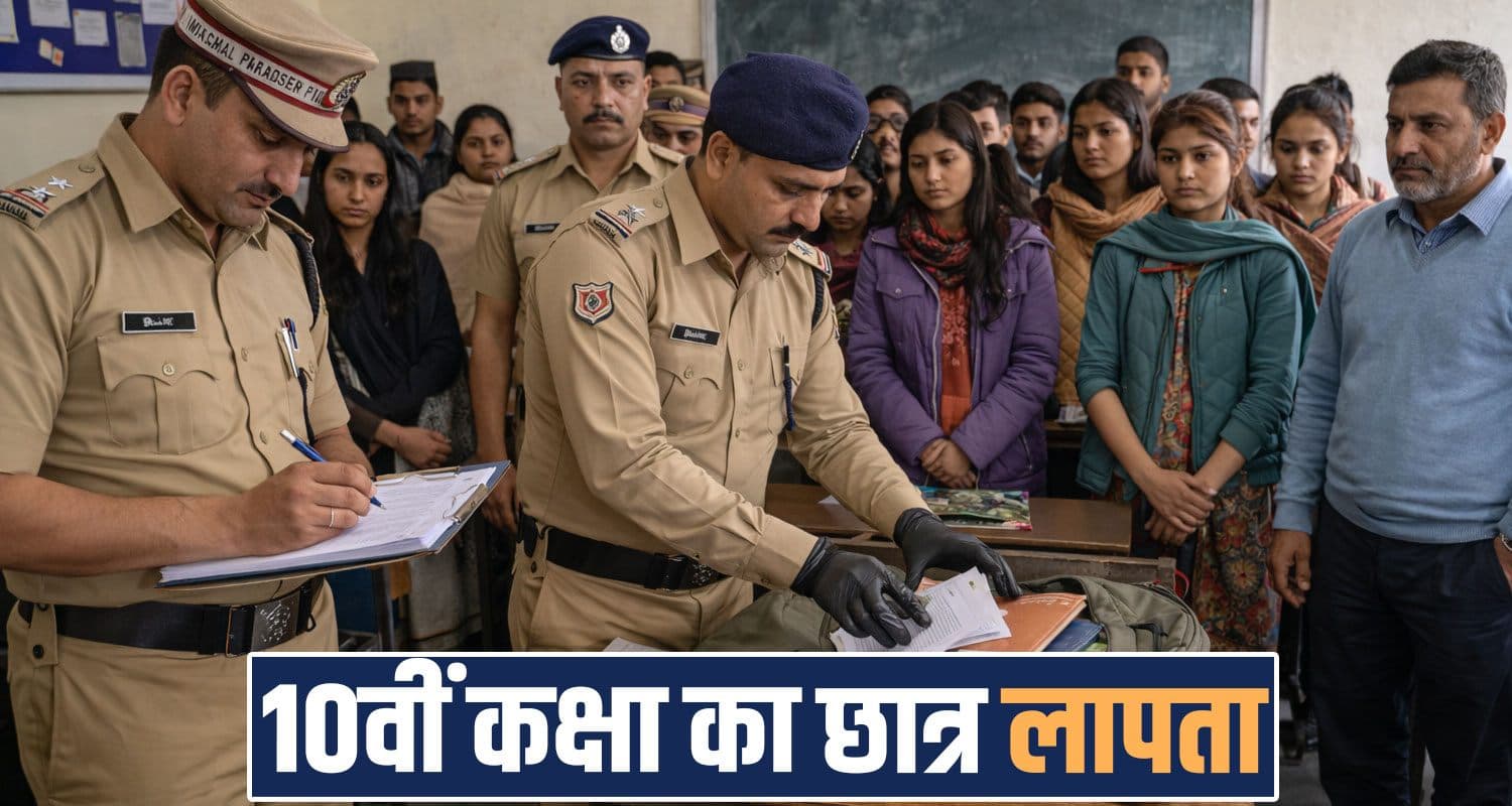 16 years school boy missing case churah chamba himachal police