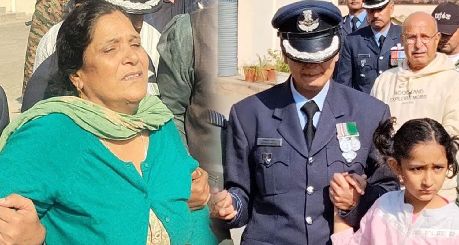 Martyr Namansh Syal Wing Commander Tejas Crash