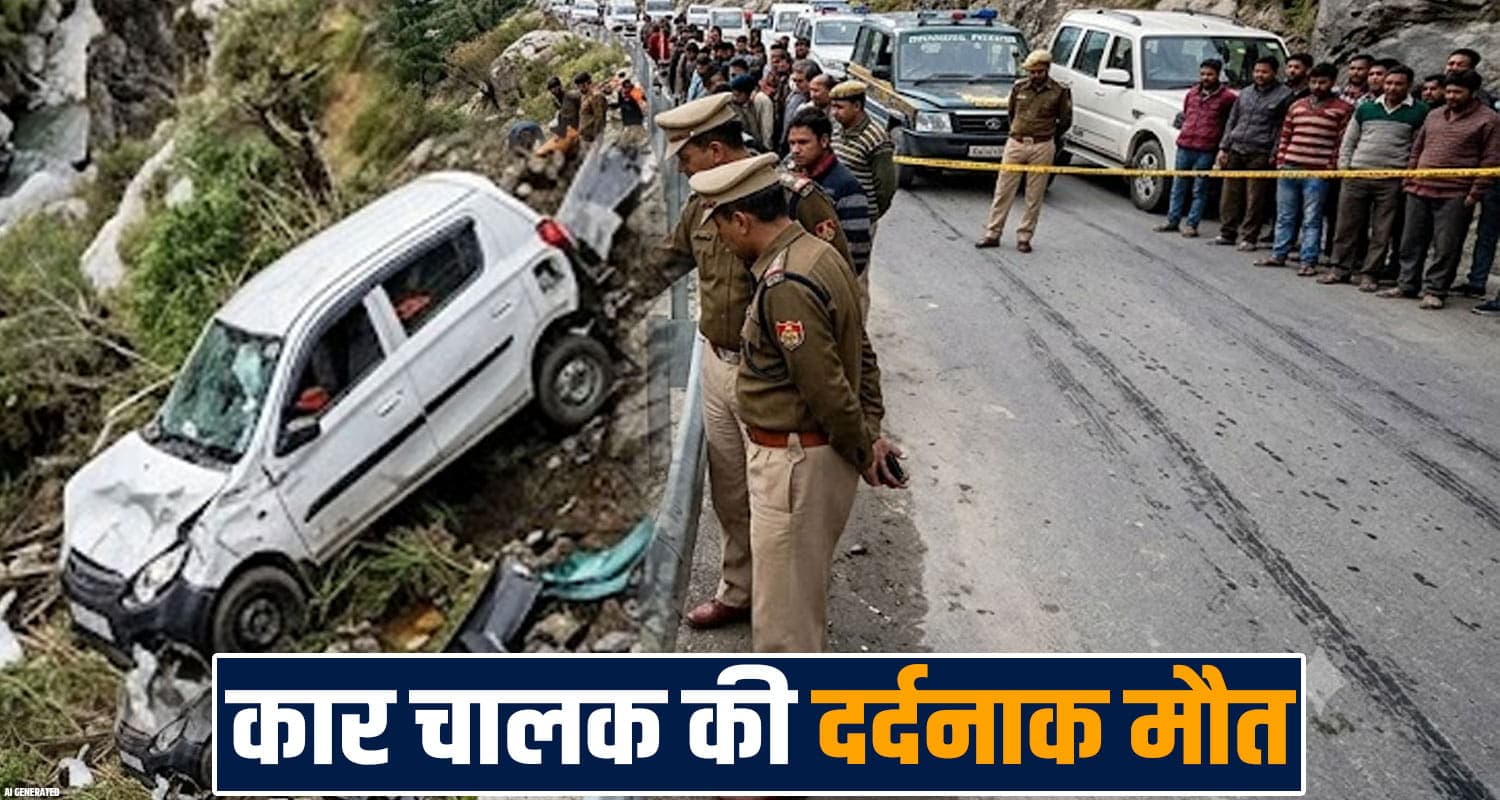 alto car deep ditch chamba road himachal police investigation