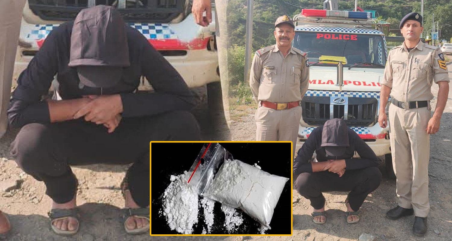 kotkhai shimla drug smuggling chitta smugglers himachal police