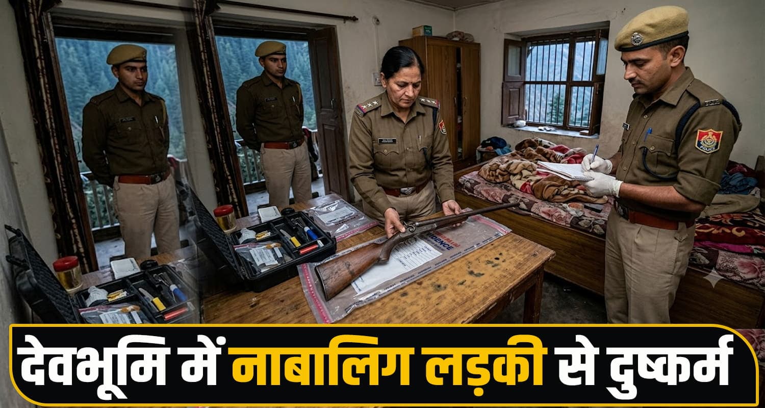 हिमाचल : बाजार जा रही लड़की को घसीटते हुए जंगल में ले गया युवक, किया मुंह काला; घर में मिली बंदूक Chamba News