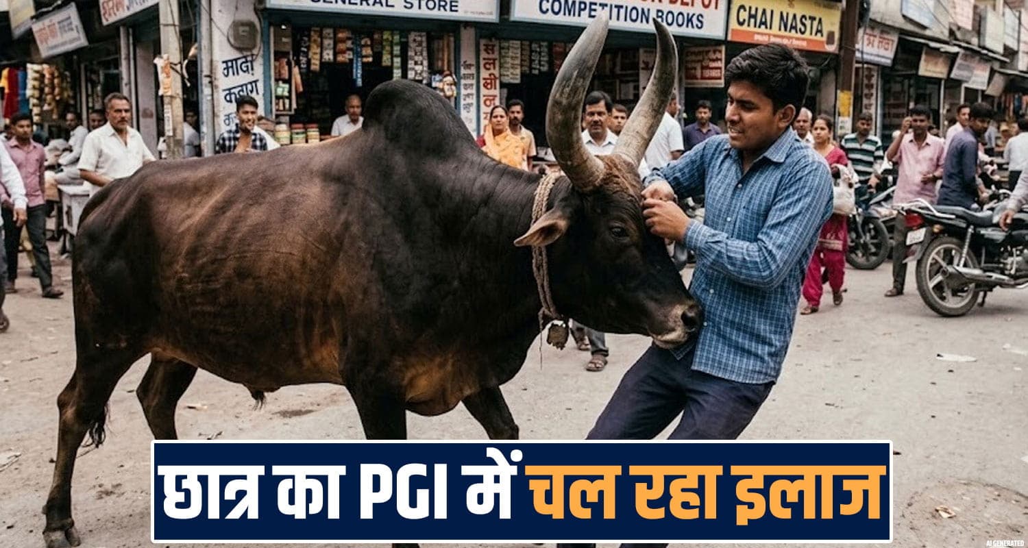 road bull 11th class student training course jawali kangra pgi chandigarh surgery