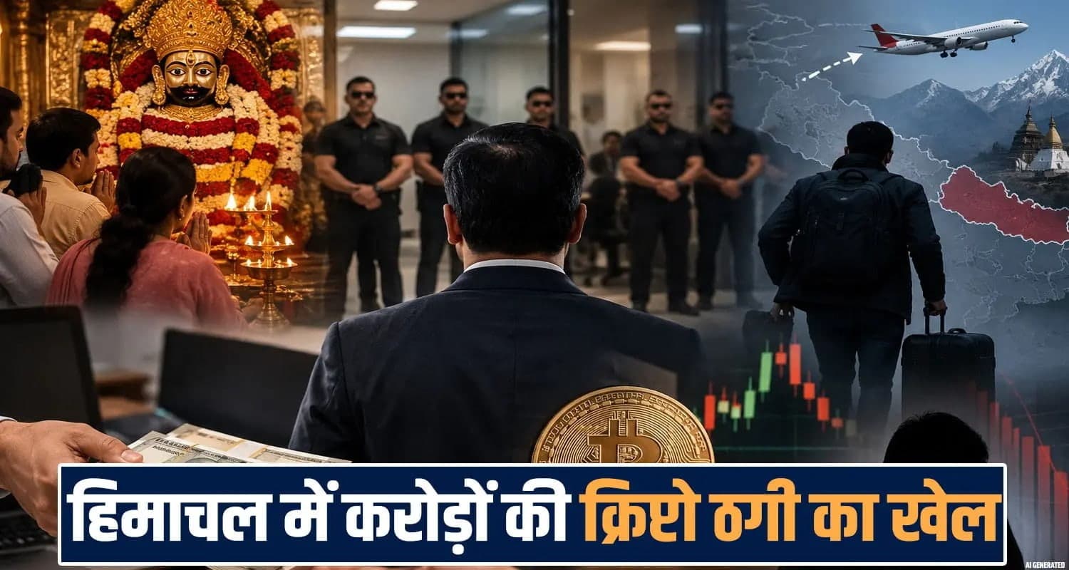 himachal iit mandi 50 crore online trading fraud anil dhote update wife gold jewellery case