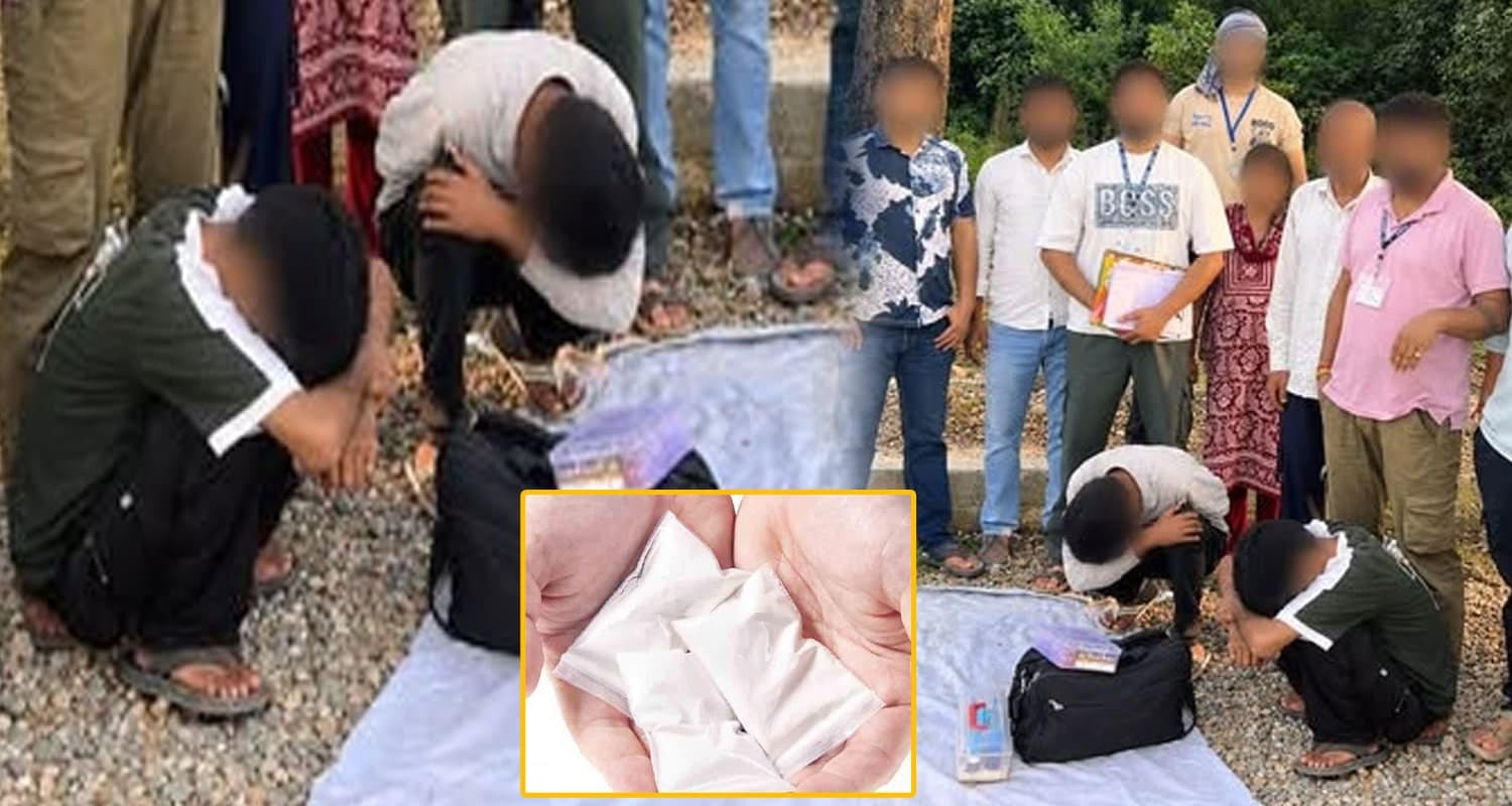 chitta smugglers santro car seized police nurpur kangra himachal 