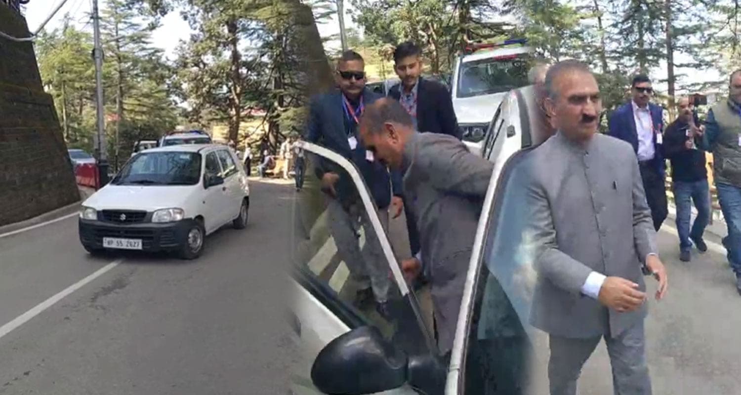 22 साल पुरानी ऑल्टो कार से विधानसभा पहुंचे CM सुक्खू, कुछ ही देर में खुलेगा उम्मीदों का पिटारा HIMACHAL BUDGET SESSION