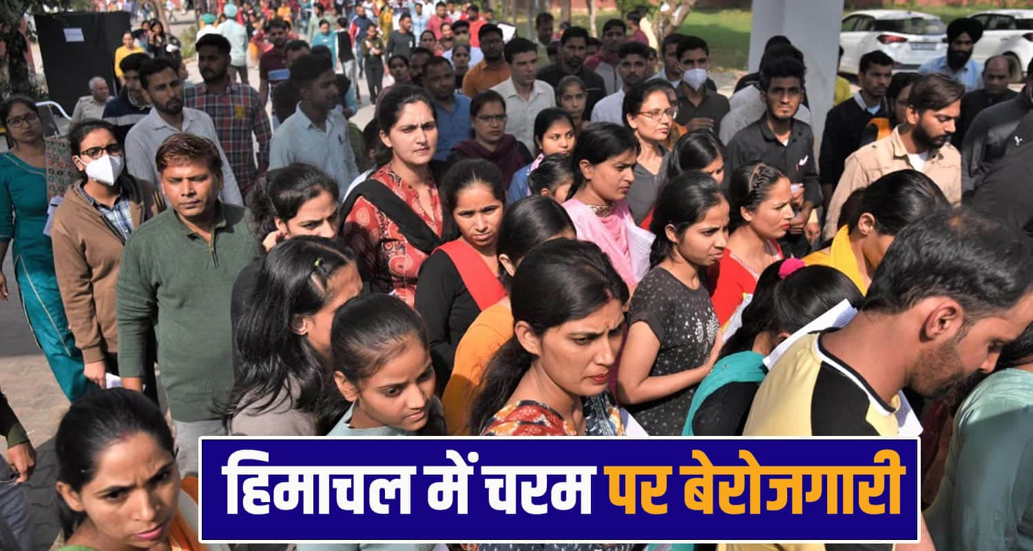 unemployment in himachal