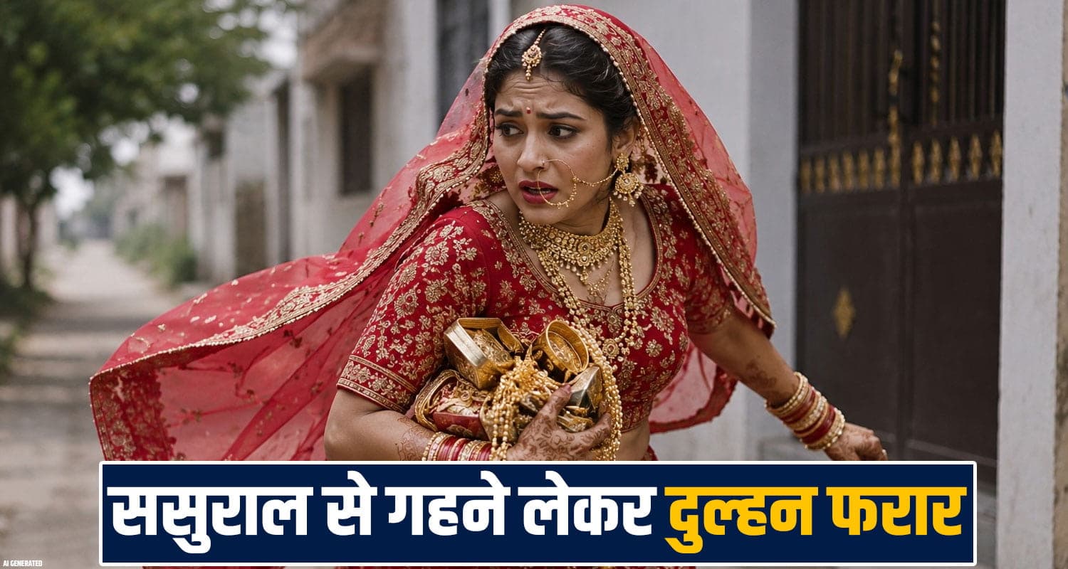 newly married women up fraud left home jewellery cash palampur boy hp