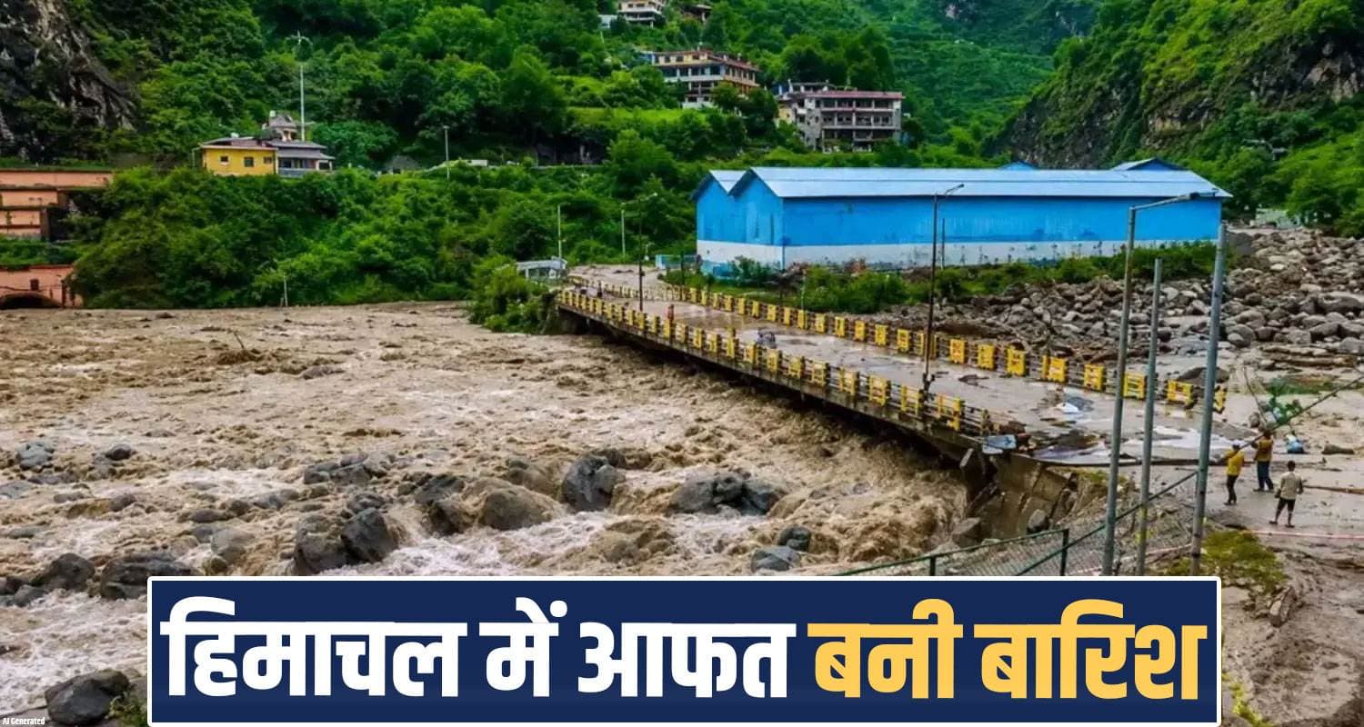 himachal monsoon alert landslide hrtc bus weather update forecast today