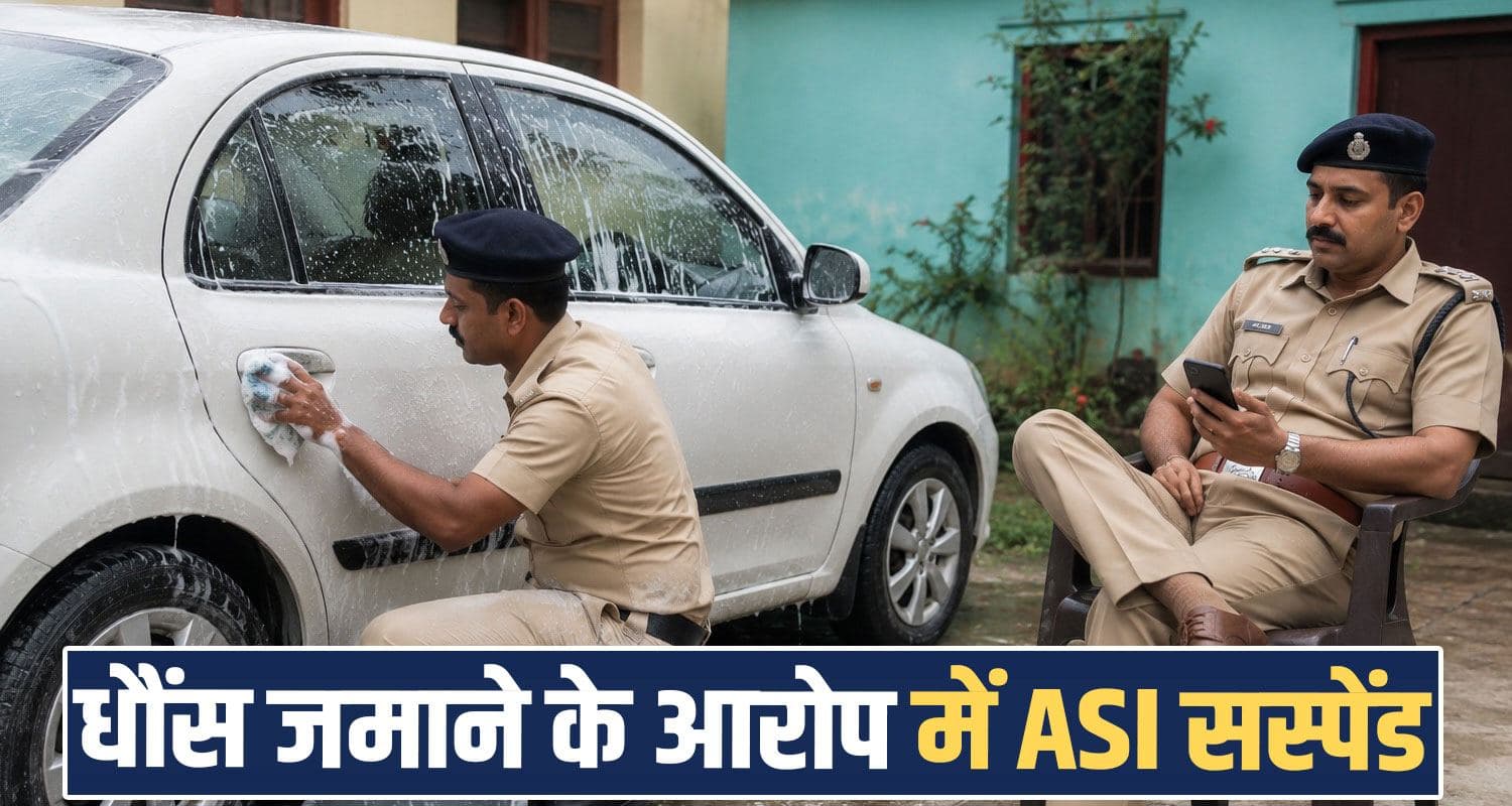 Himachal Police Shimla ASI Suspended DGPGRP Police Action Hamirpur Departmental Inquiry