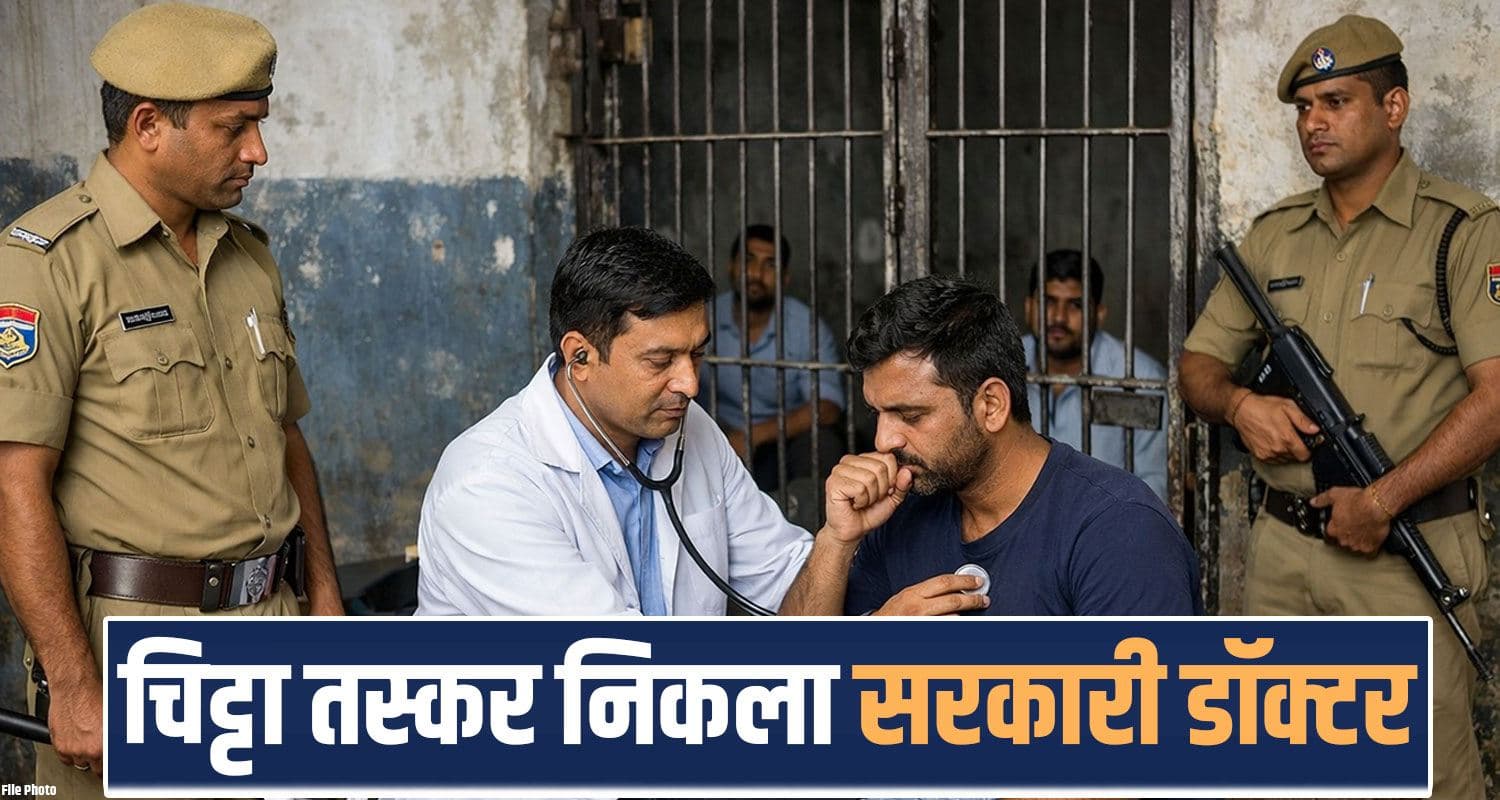 government doctor chitta smuggler jail prisoners treatment himachal police sirmaur