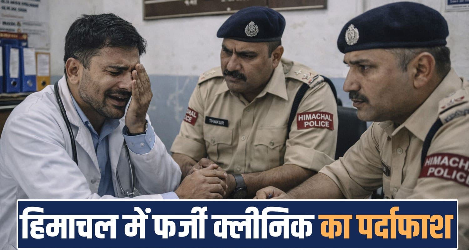 fake clinic doctor medicines sample fail chamba churah himachal police