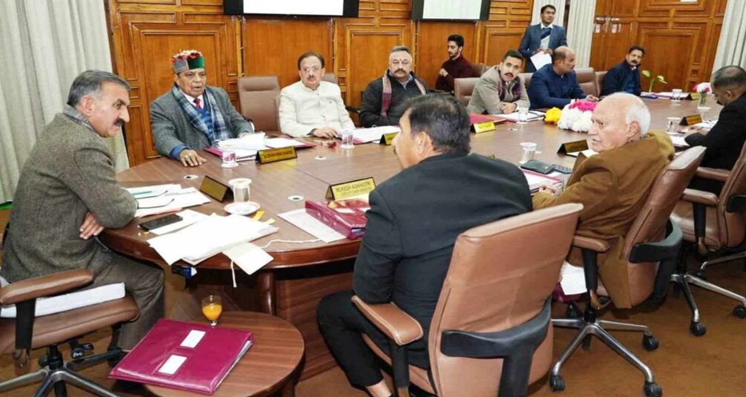 Himachal Cabinet Meeting