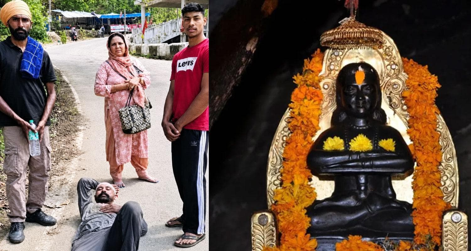 devotee-completes-4-km-dandavat-yatra-shahtalai-deotsidh-wish-fulfilled-baba-balaknath-temple