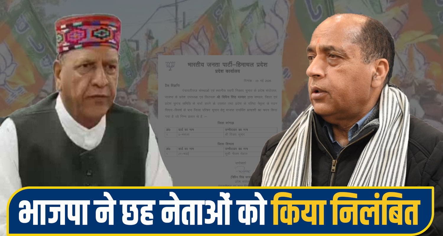 Himachal BJP Action