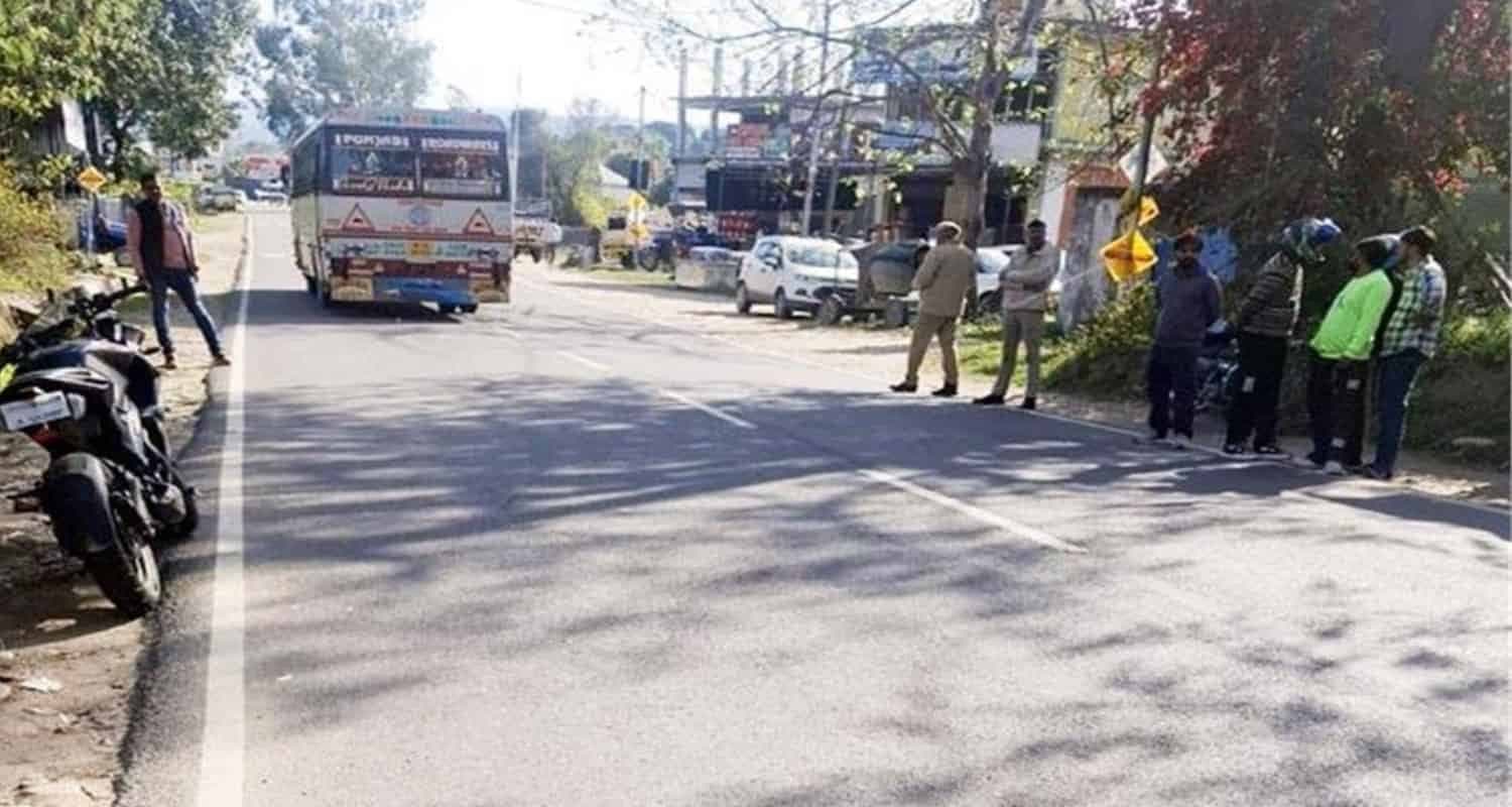 Himachal Hamirpur Bike Hit woman