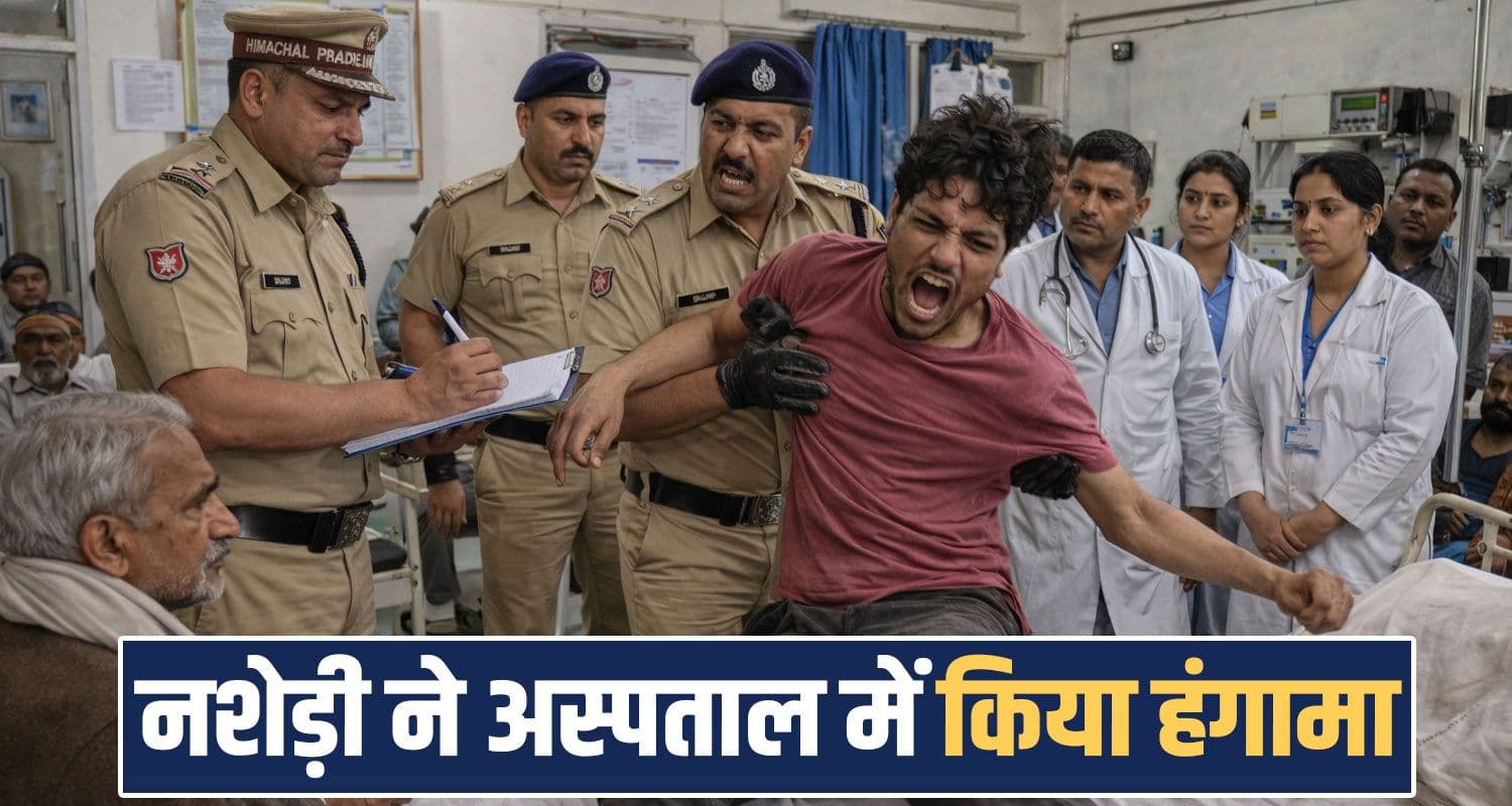 Karsog Civil Hospital Government Sukhu Drunked Man Mandi Himachal