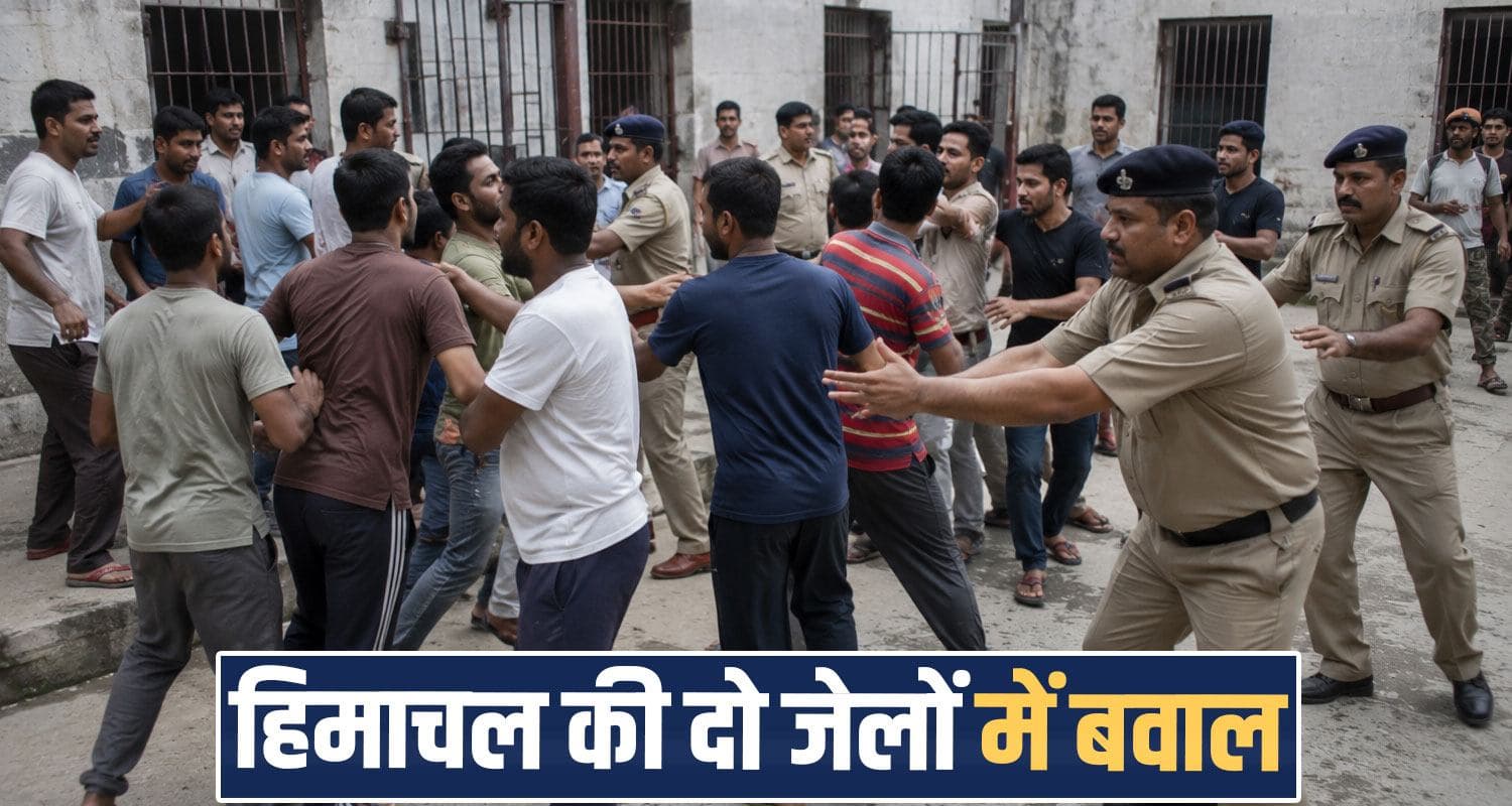 himachal police two jails nahan dharamshala prisoners case