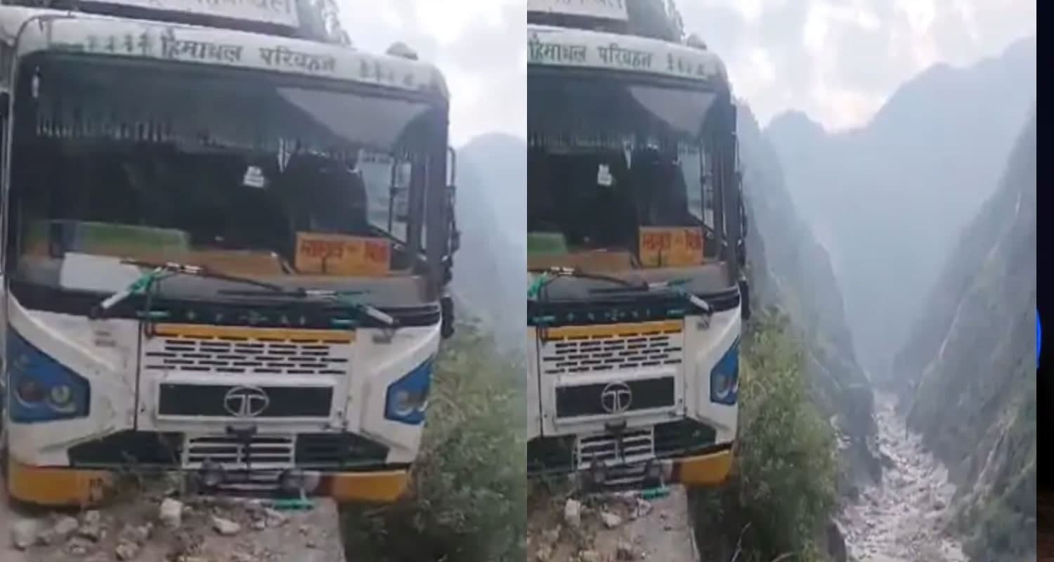 kinnaur HRTC Bus