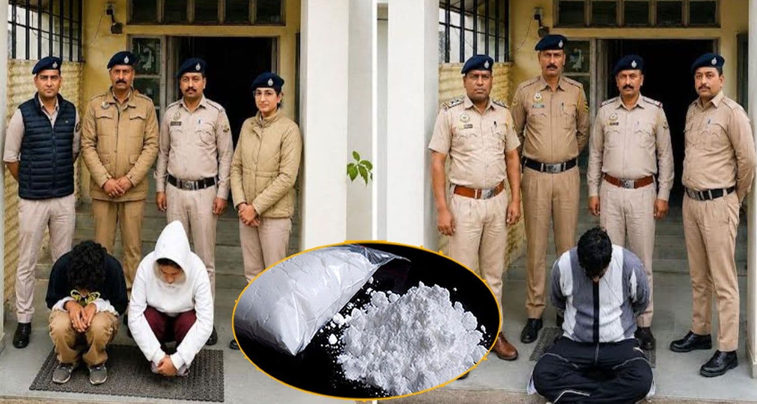 women men punjabi chitta smugglers house police raid shimla himachal pakistan connection heroine
