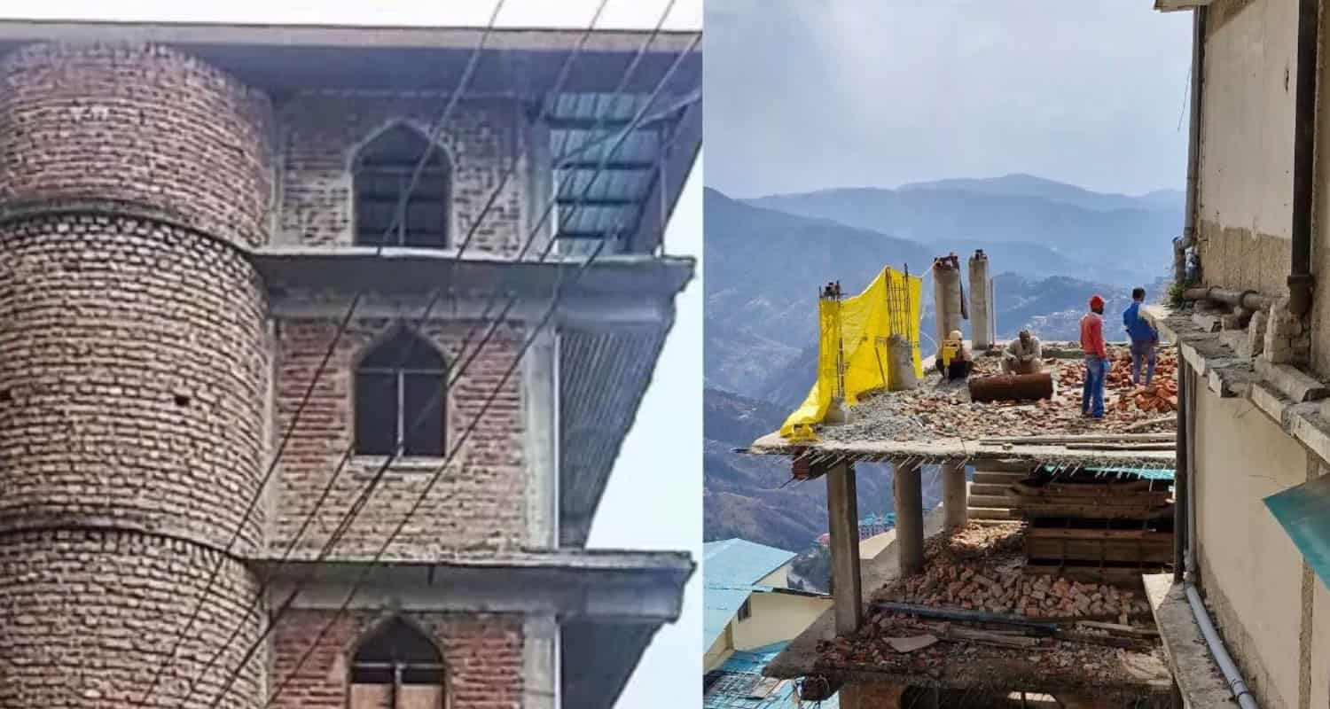 Sanjauli Mosque illegal construction