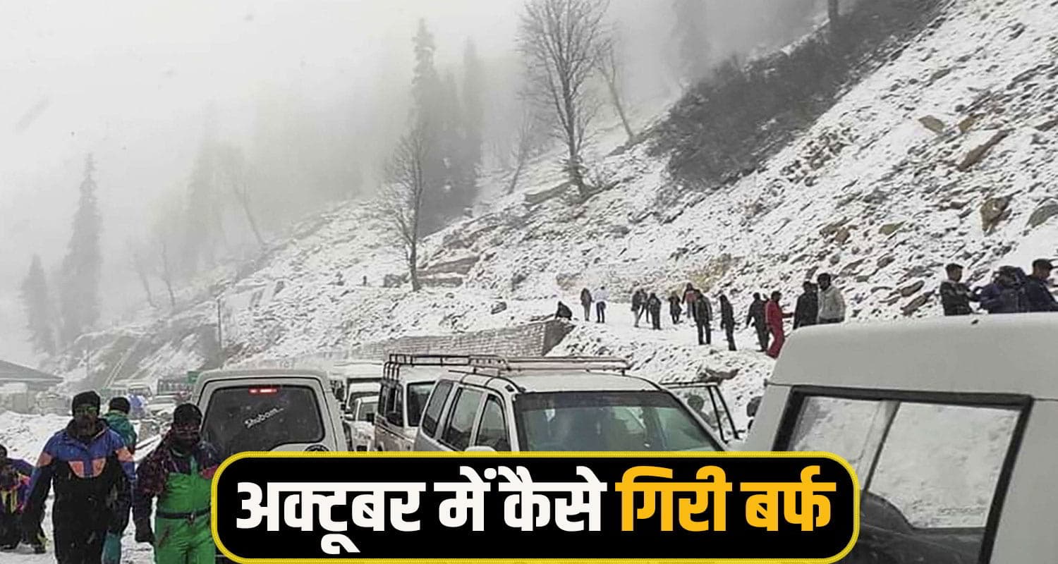 Snowfal In Himachal