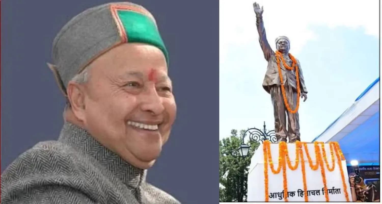 Virbhadra Singh Statue