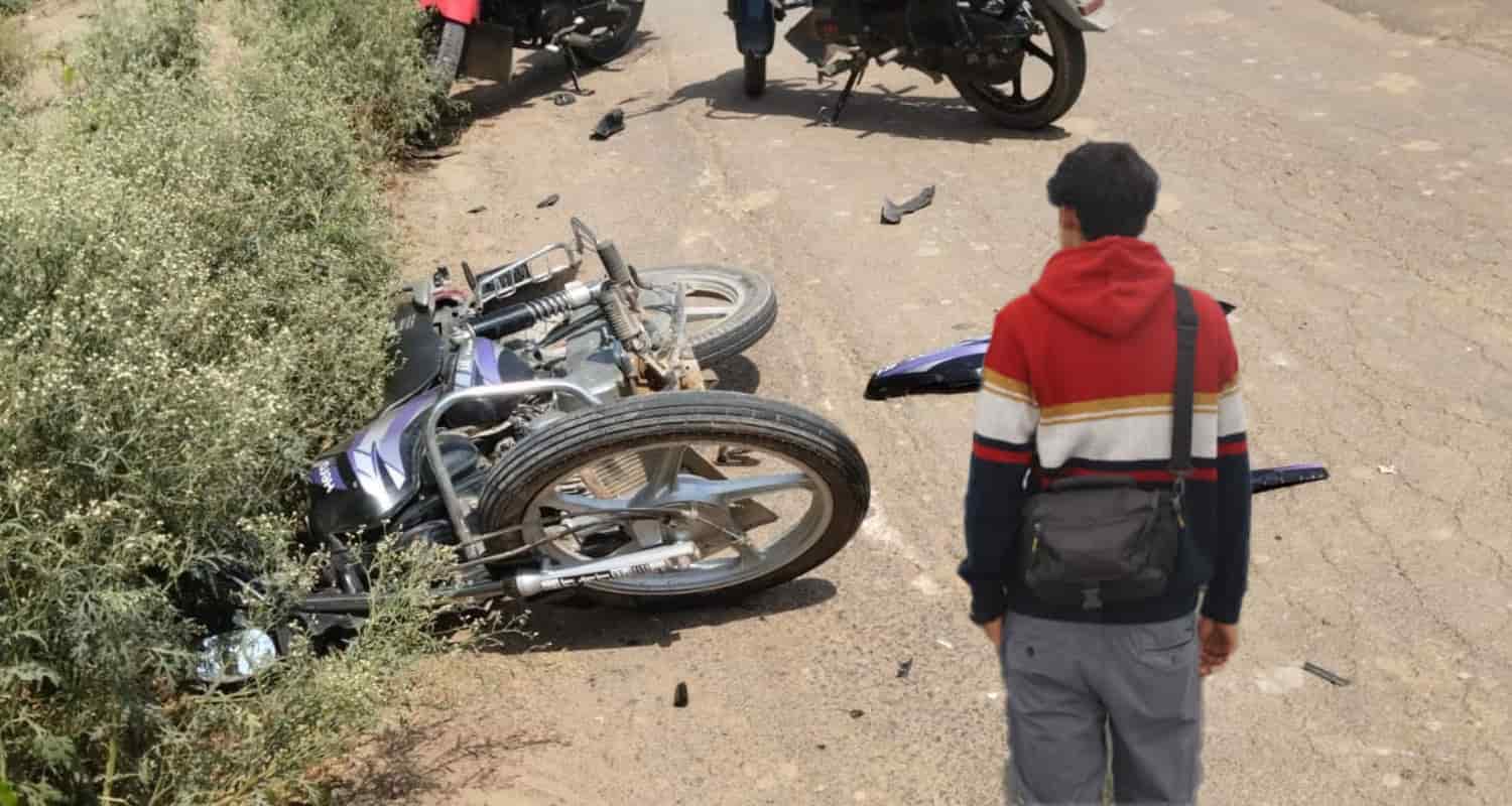 Two Bike colide sirmaur Youth