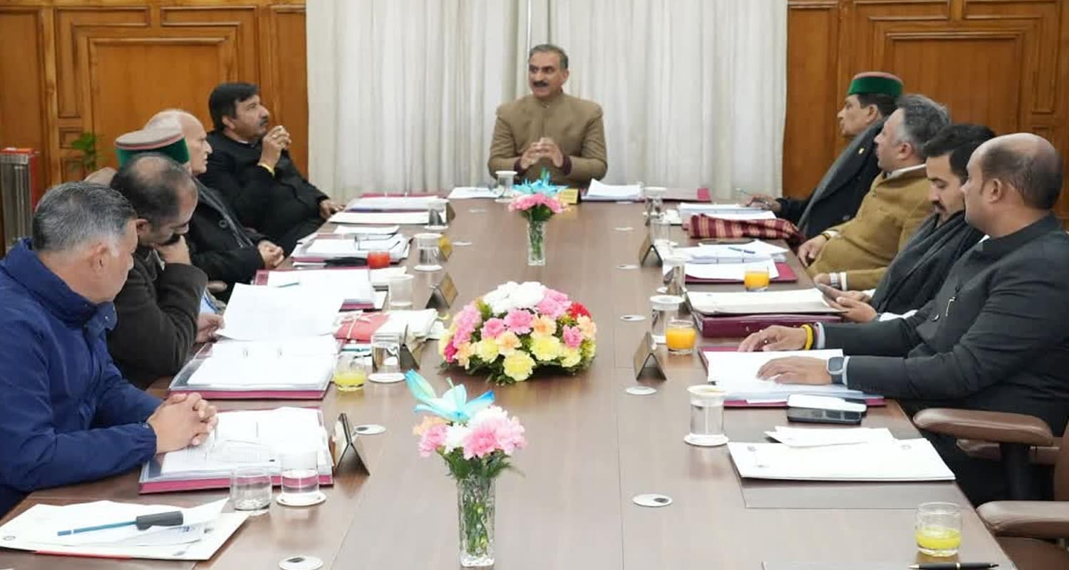 Himachal Cabinet Meeting