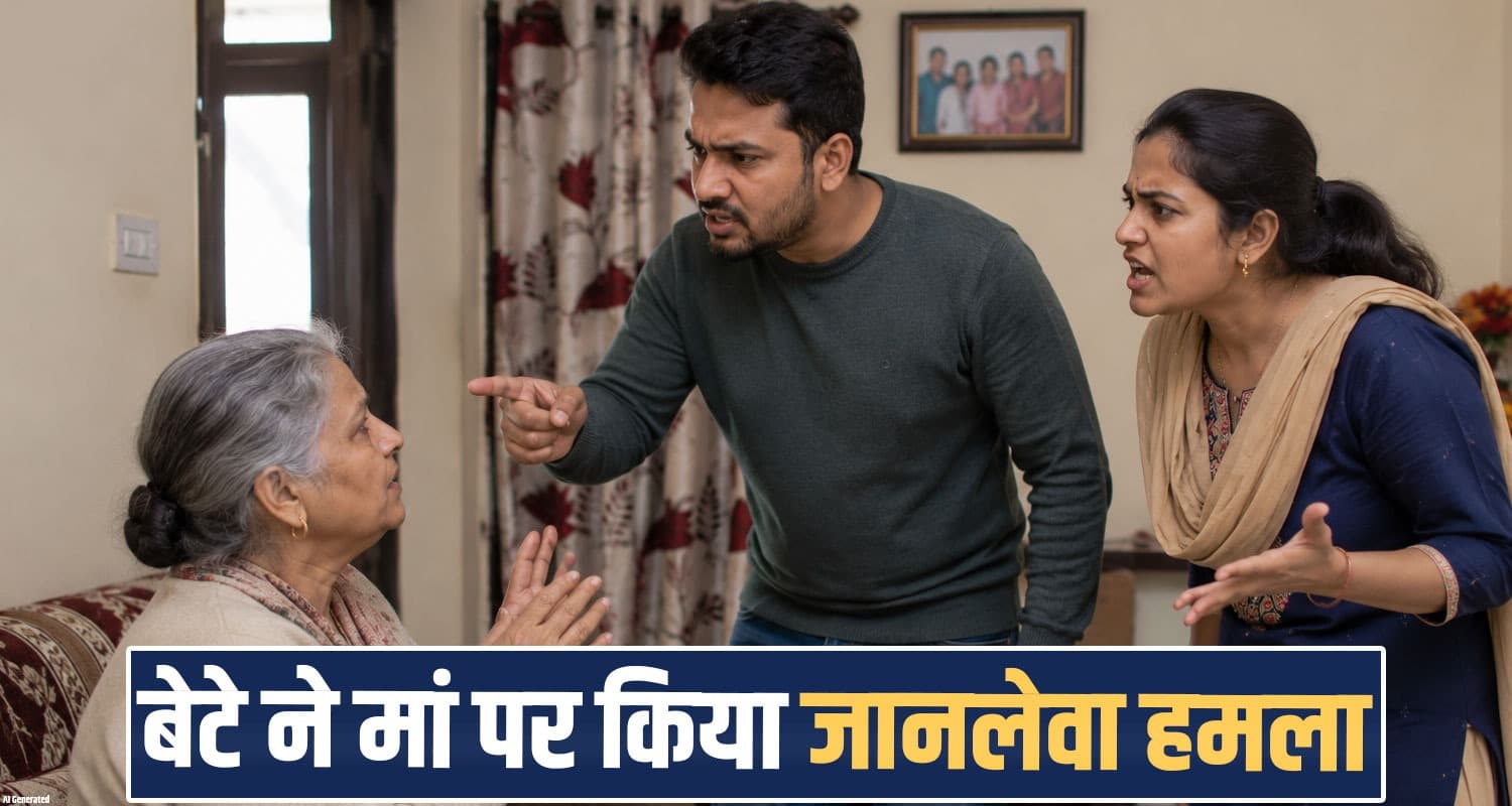 mother son kyarda village family dispute himachal majra police sirmaur nahan