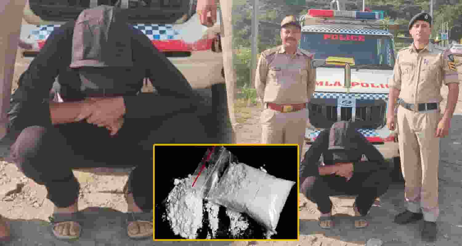 kotkhai shimla drug smuggling chitta smugglers himachal police