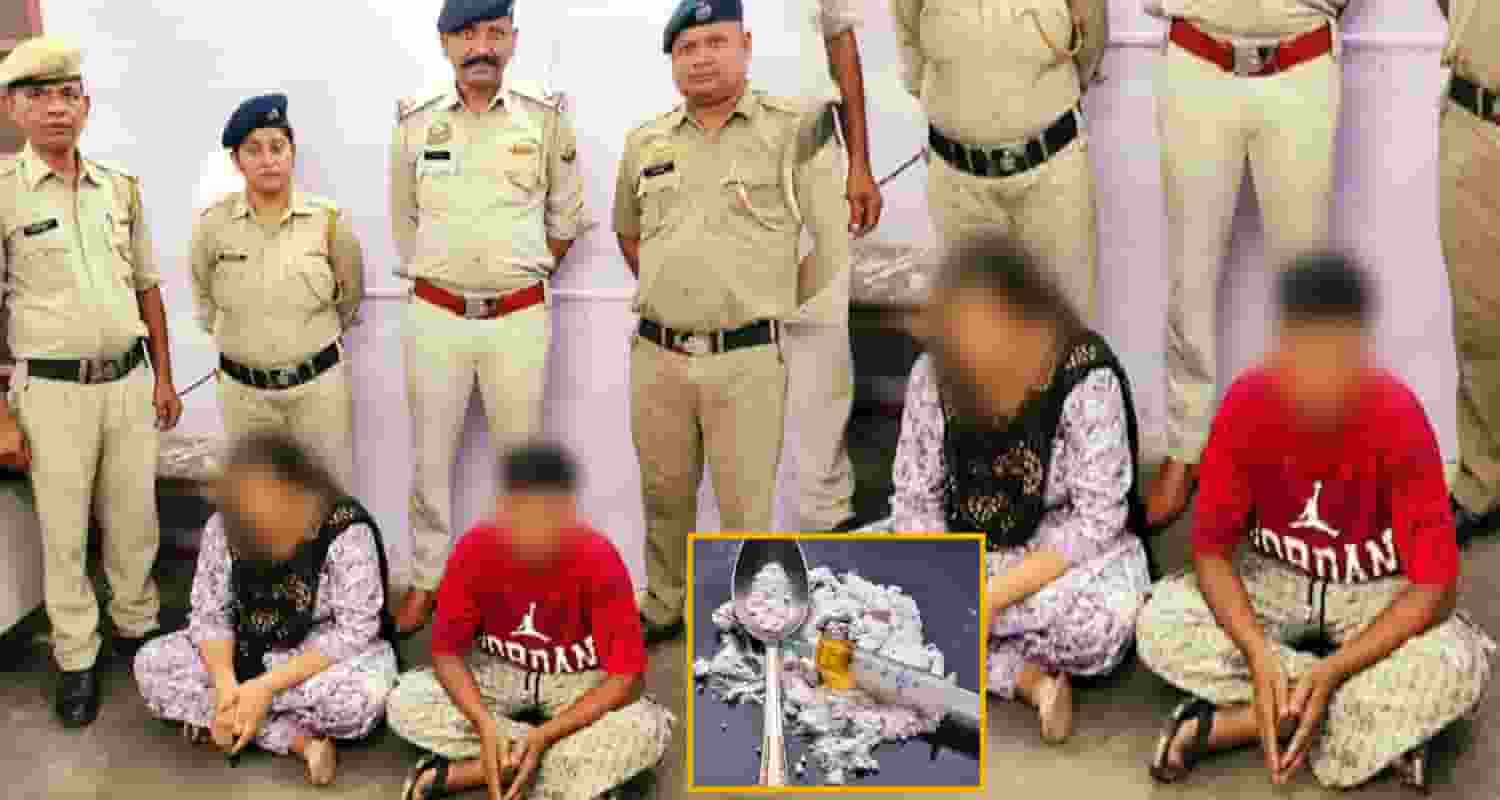 Chitta Heroin Drug Smuggling Damtal Police Nurpur Himachal Kangra
