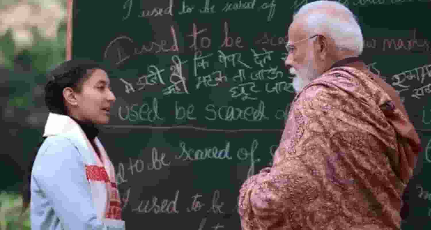 Pariksha Pe Charcha 2026 Himachal Student Anushka Lahaul Spiti Talks PM Modi