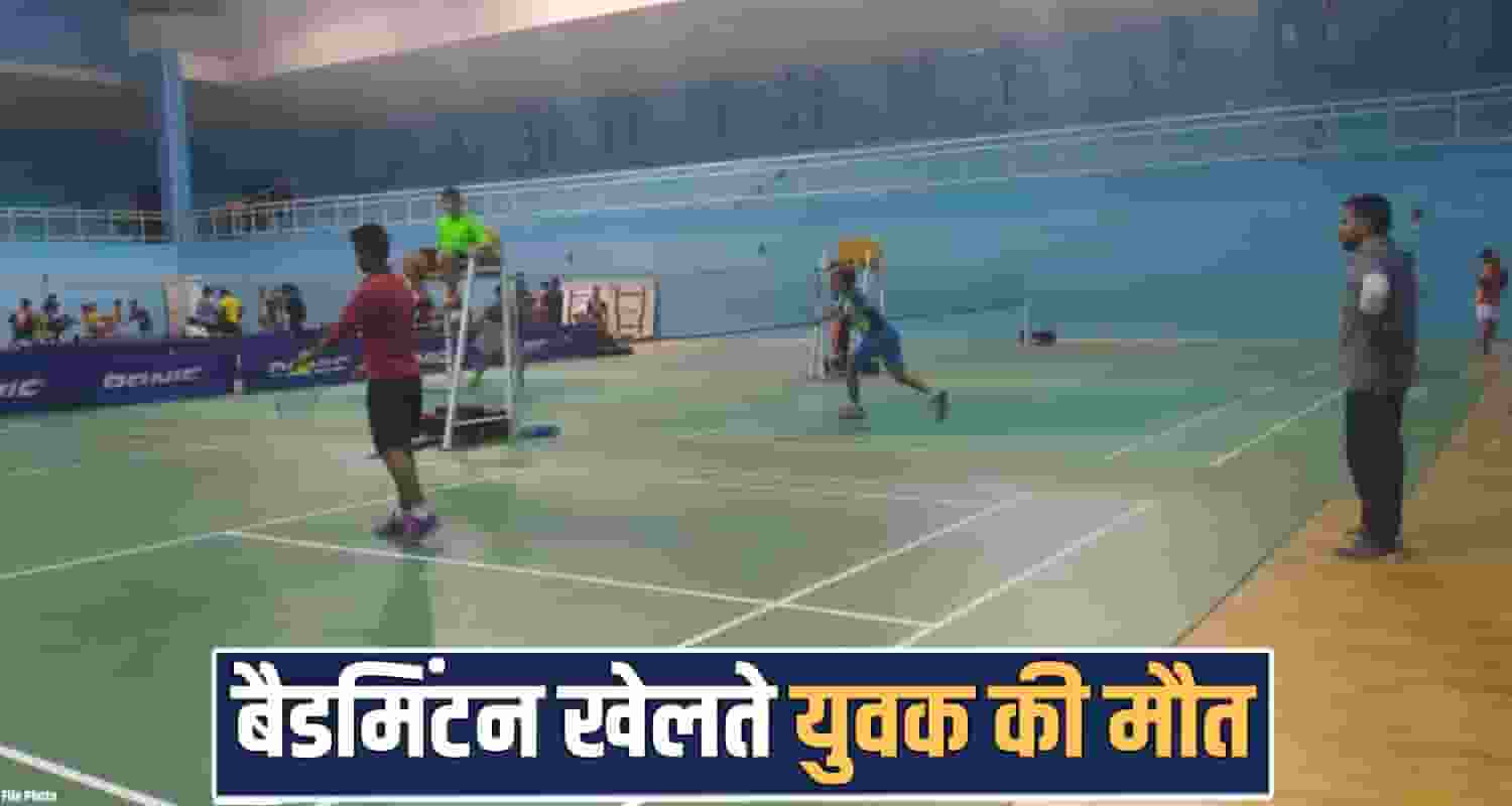 indoor stadium badminton court player vijay kumar kangra himachal