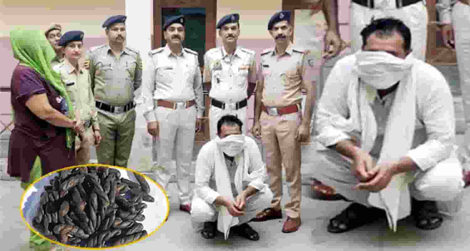 7kg Charas Smuggler women men car kullu police himachal