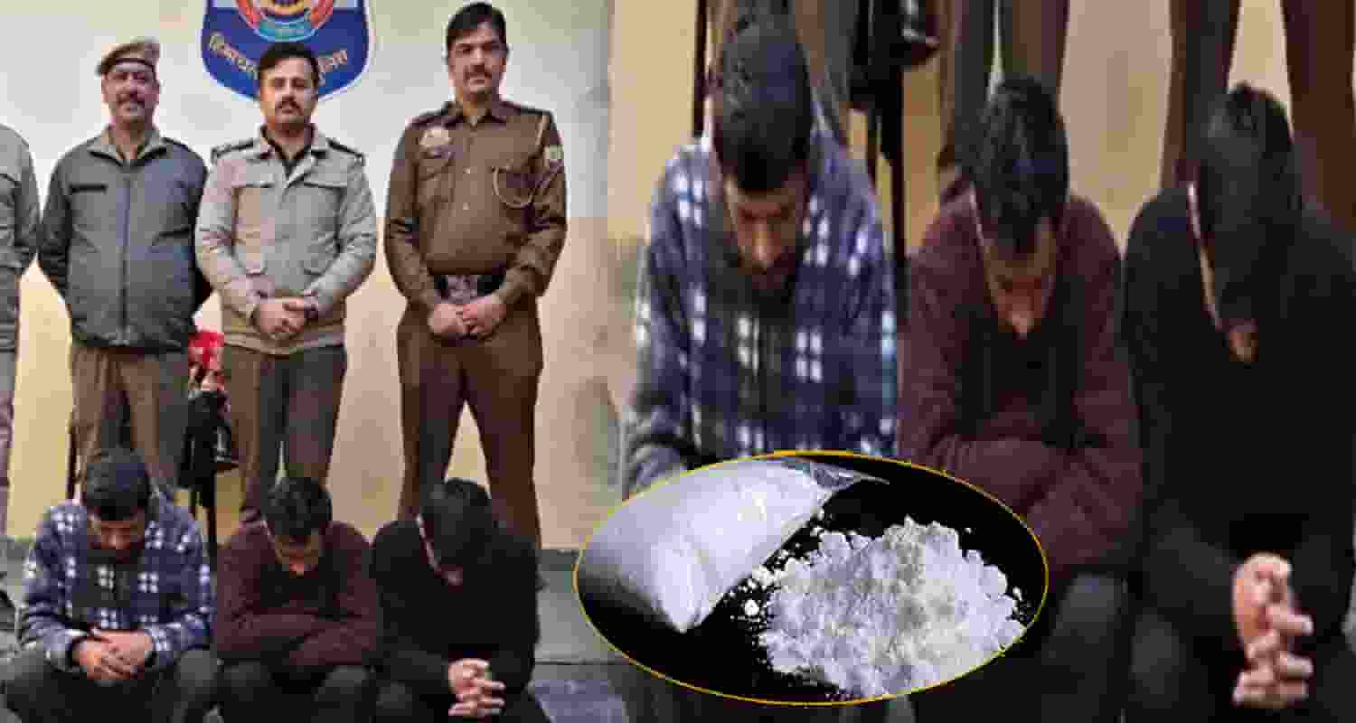 CHITTA SMUGGLERS ARRESTED SHIMLA POLICE HIMACHAL