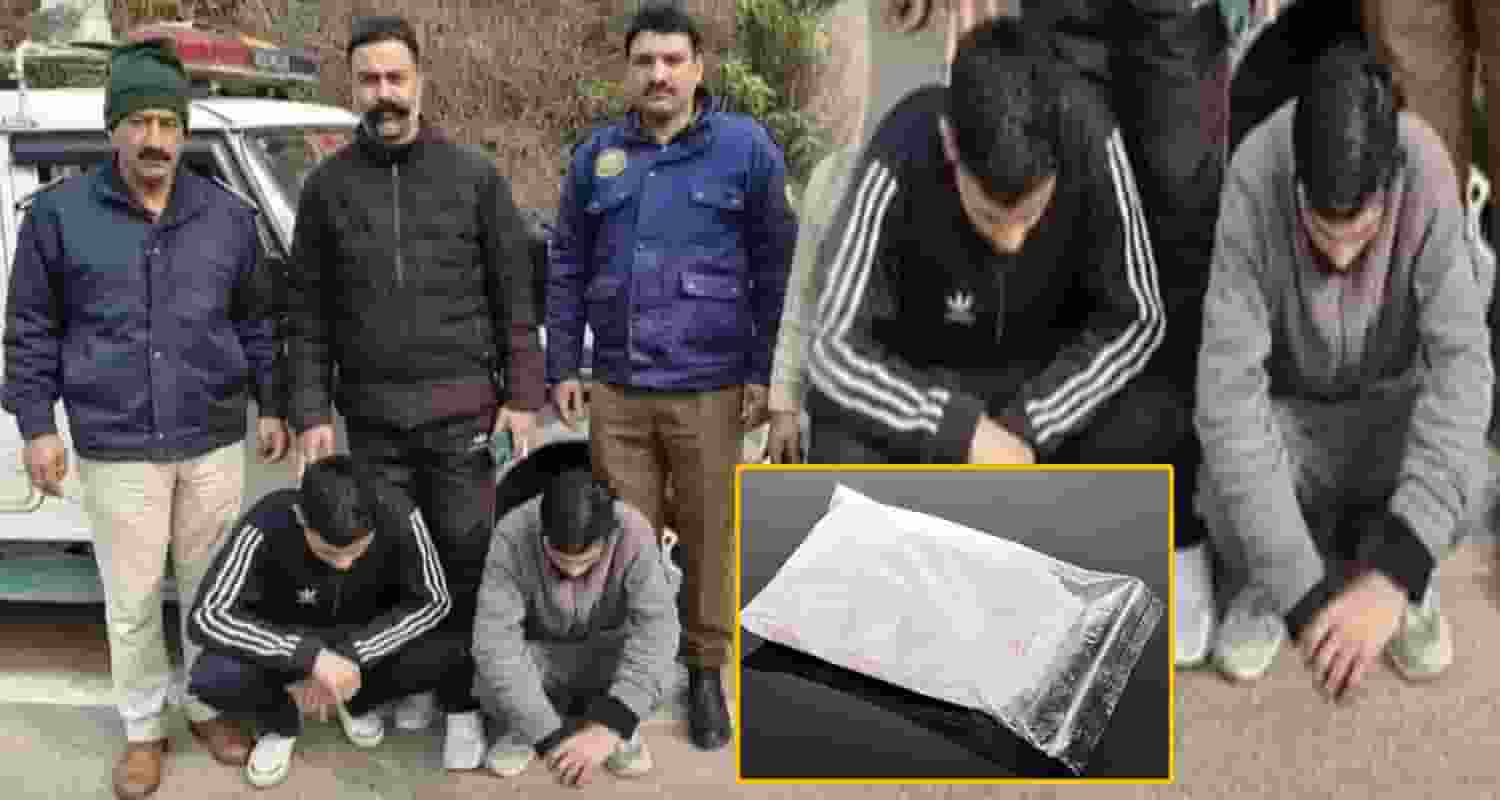 TWO CHITTA SMUGGLERS ARRESTED BILASPUR POLICE HIMACHAL