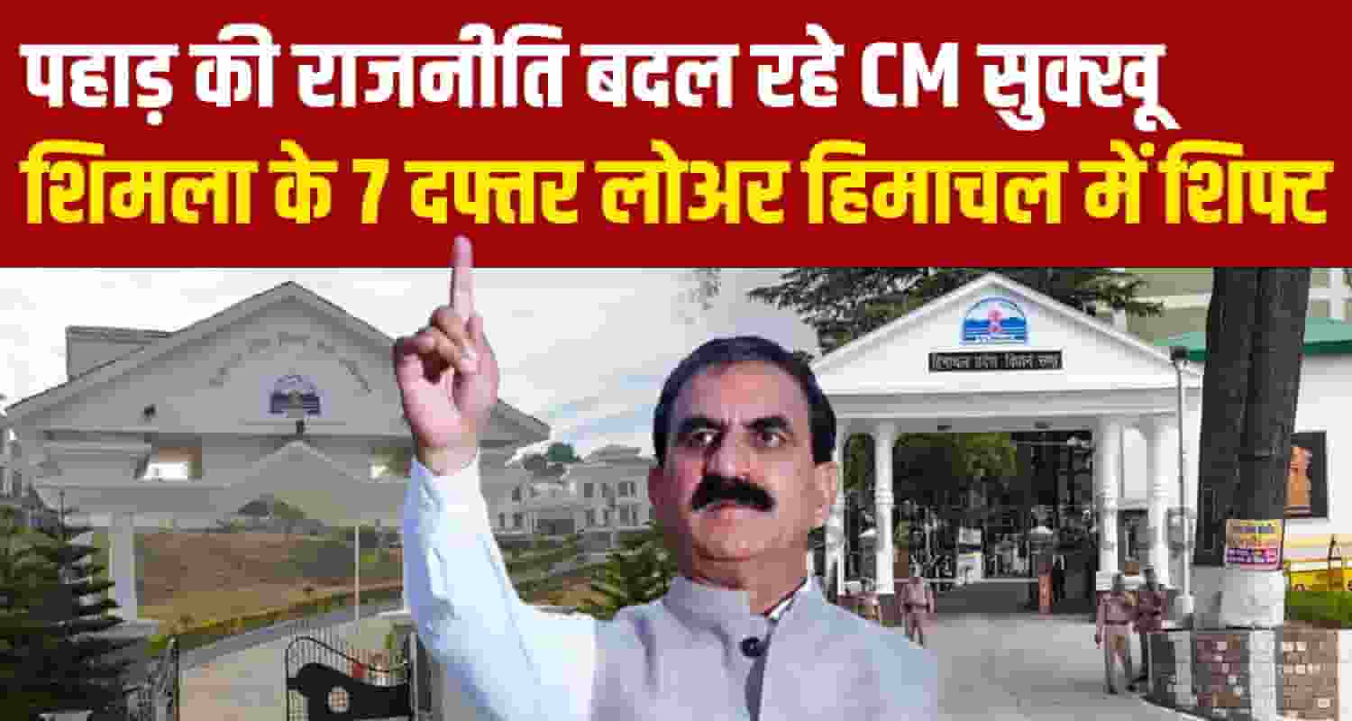 CM Sukhu Kangra Development