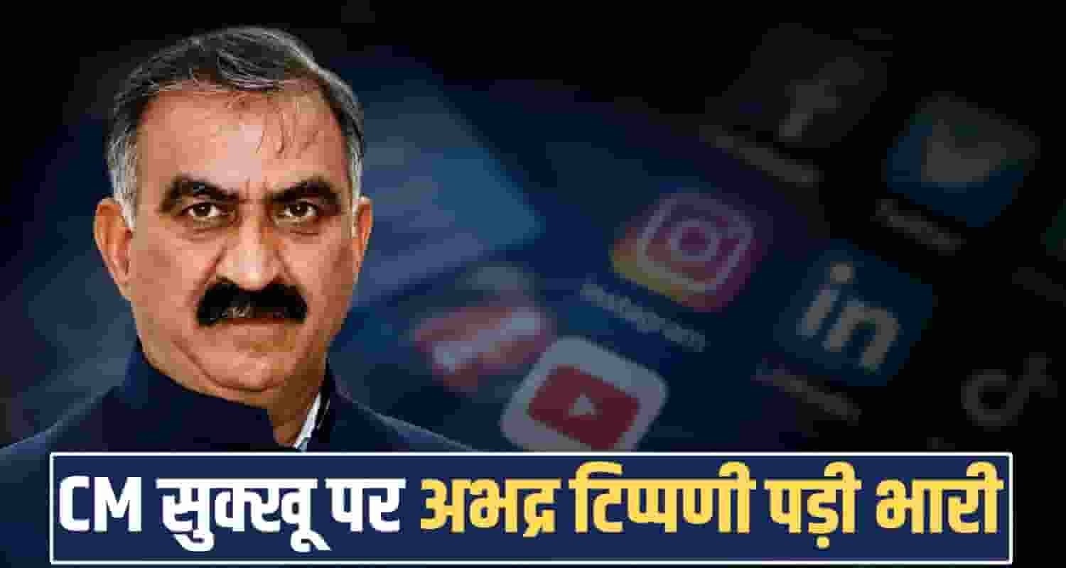 CM Sukhu,Mahatma Gandhi Social Media FIR Himachal Police BJP Congress