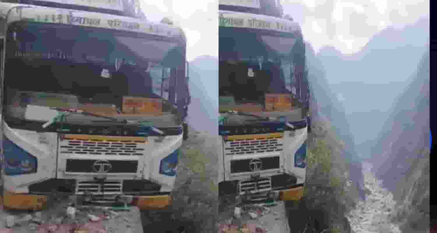 kinnaur HRTC Bus