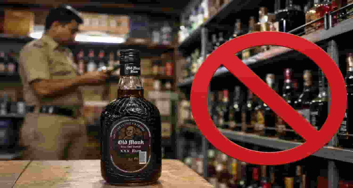 himachal liquor brands old monk ban royal challenge bottles sales banned