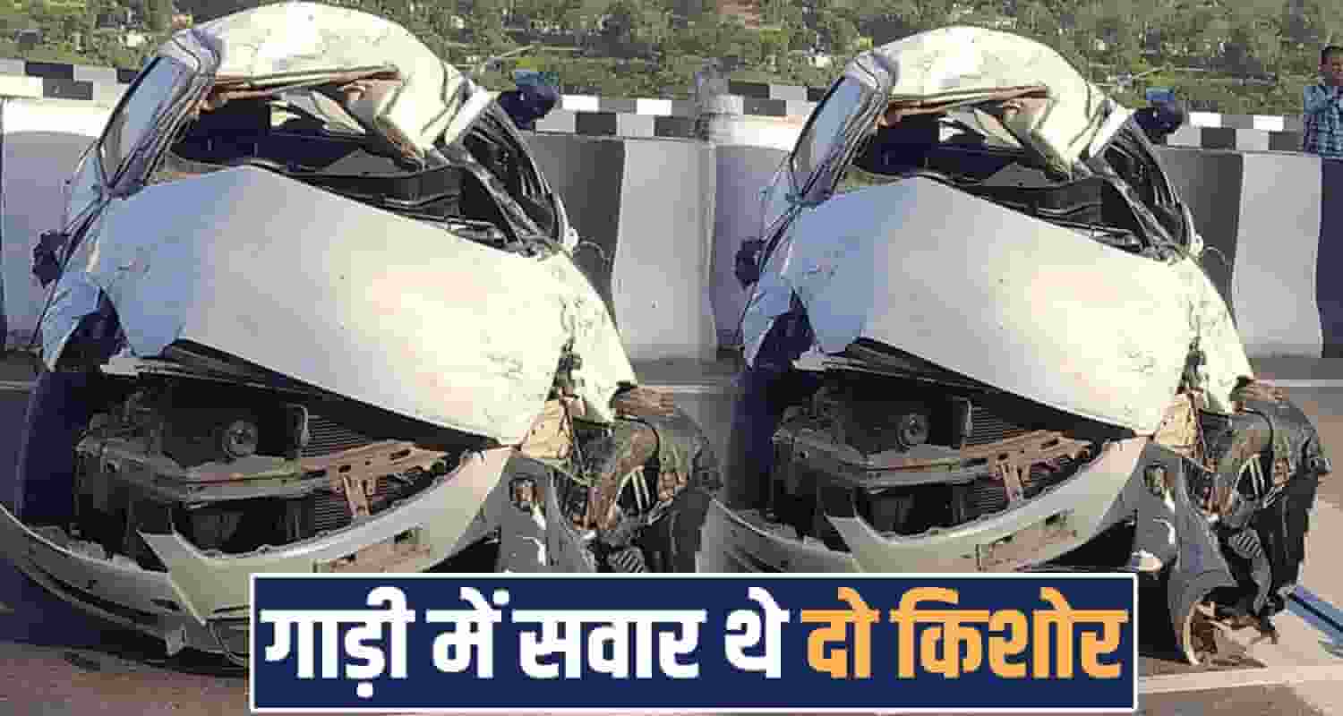 14 years boy kangra bypass fourlane car parapit himachal road police