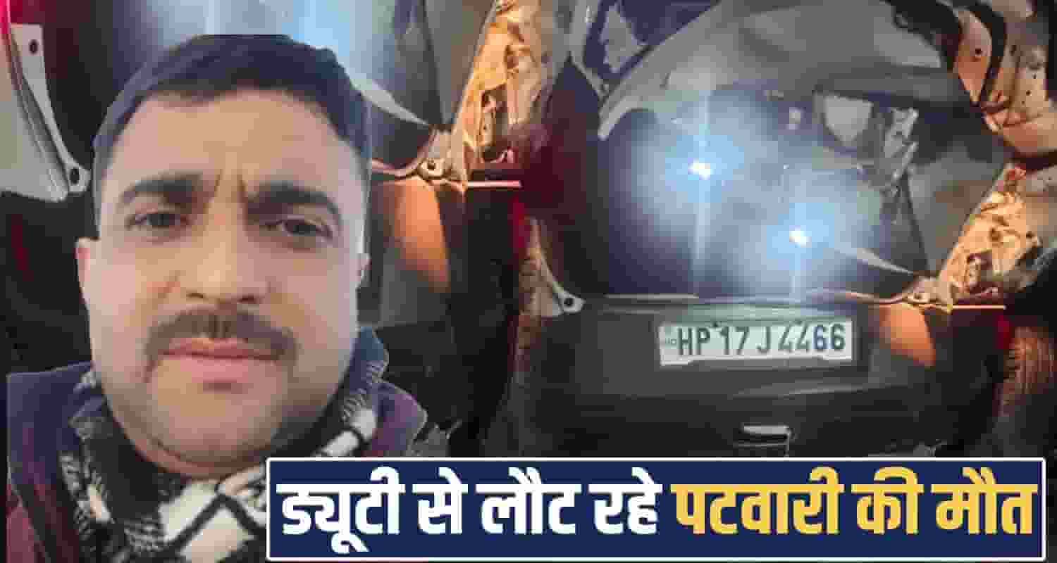 patwari virender singh road truck sirmaur himachal police