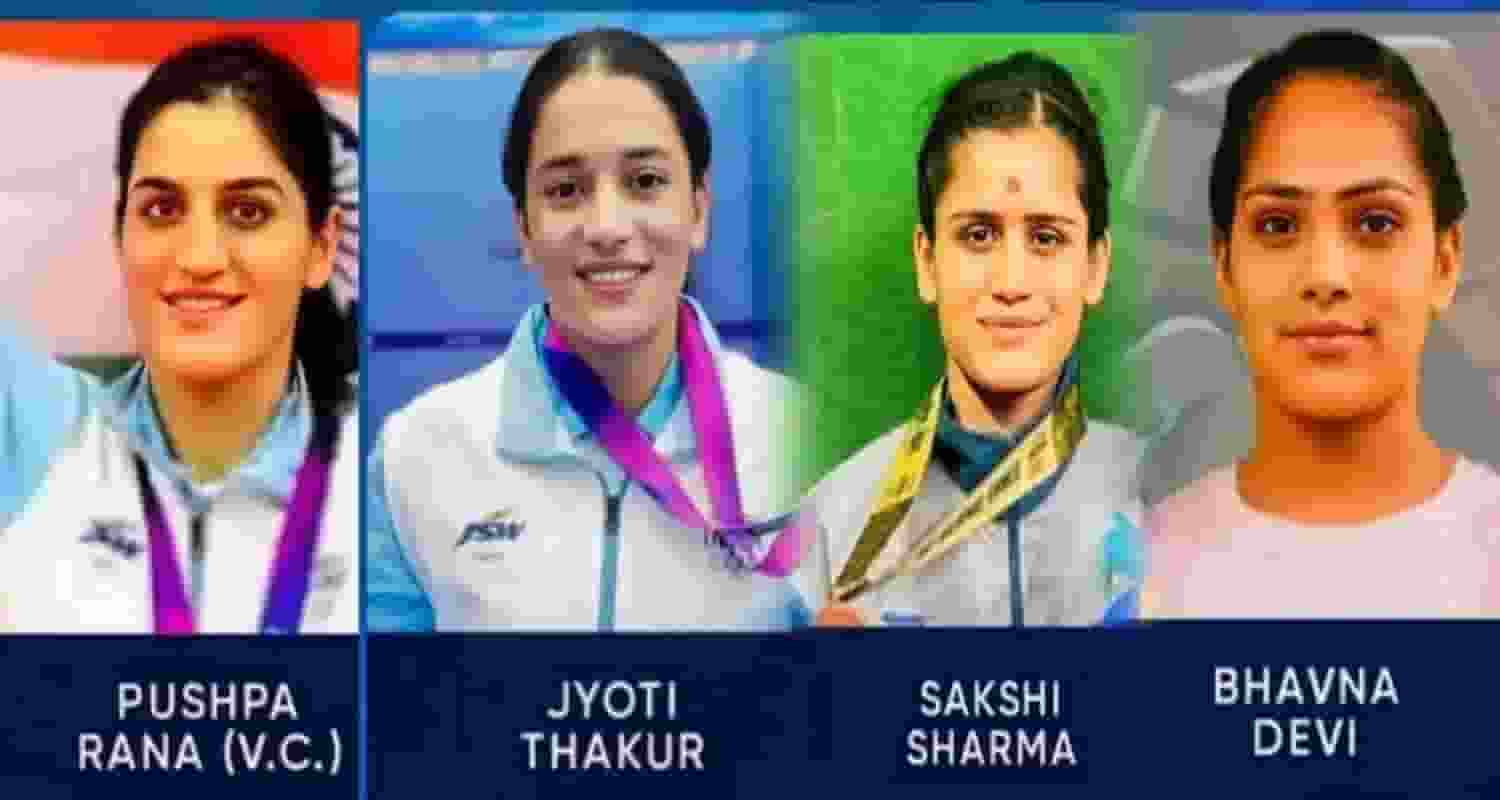 women kabaddi players Himachal