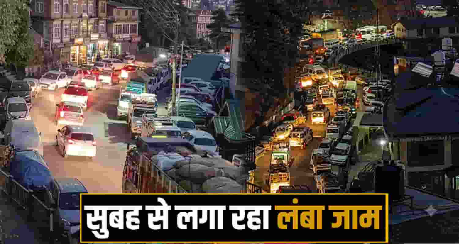 Shimla Traffic Jam