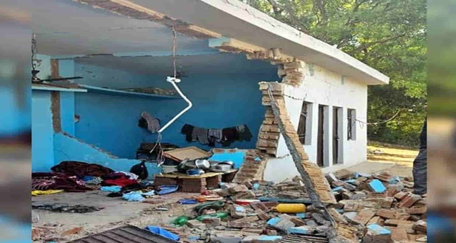 बद्दी में गैस सिलेंडर धमाका, पांच लोग घायल, तीन बच्चे भी शामिल Cylinder blast gas leak baddi solan himachal