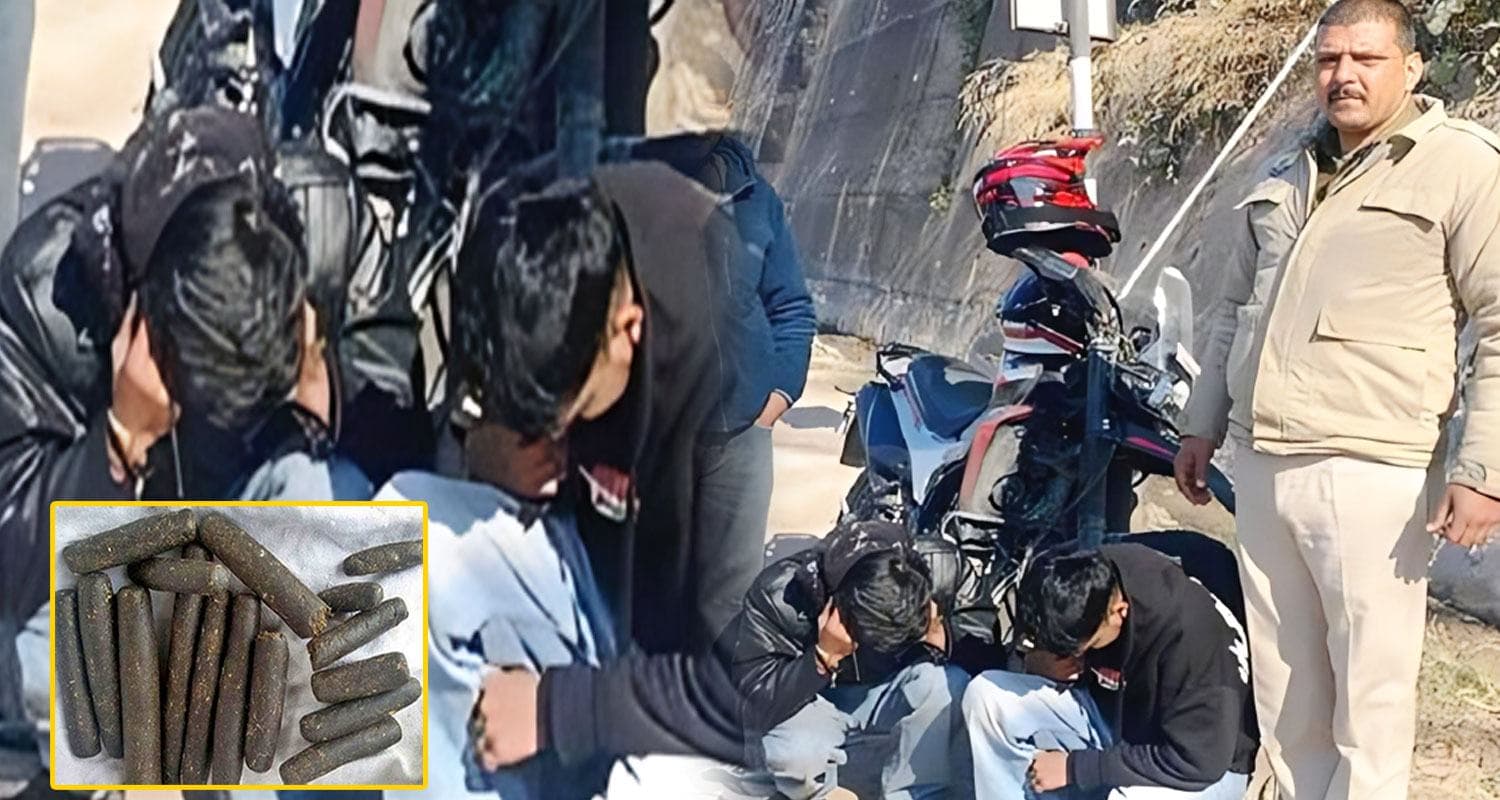 हिमाचल : बाइक पर नशा सप्लाई करने निकले दो यार, हुआ पुलिस से सामना- पहुंचे सलाखों के पीछे Kangra Charas Smugglers