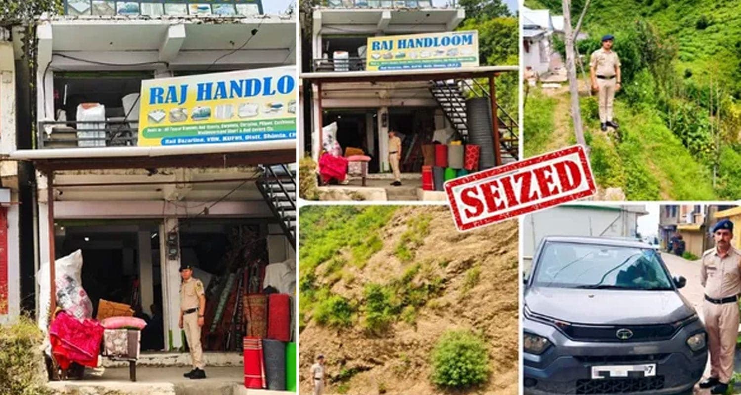 हिमाचल में नाई ने नशा बेच खड़ा किया साम्राज्य : गाड़ी-बंगला समेत 1.64 करोड़ की प्रॉपर्टी सीज shimla-police-seizes-assets-worth-rs-1-64-crore-in-opium-smuggling-case
