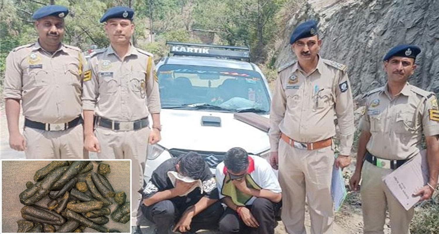 हिमाचल: ऑल्टो कार में थी लाखों की चरस, शक होने पर पुलिस ने रोका तो धरी गई बाप-बेटे की जोड़ी Himachal News